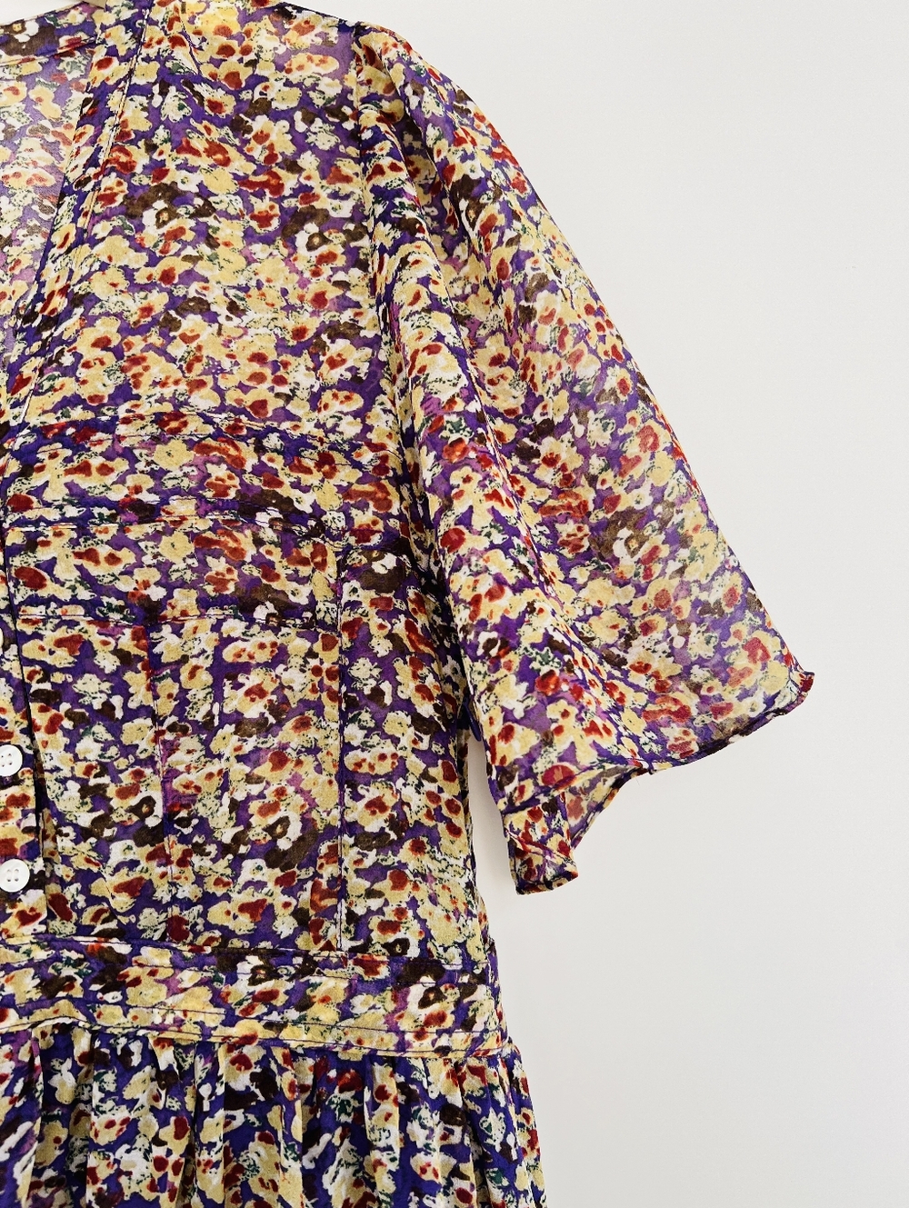 Ba&sh LARIOL short-sleeved dress - Picture 8 of 14
